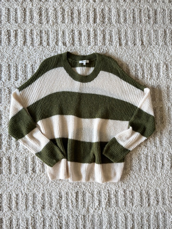 Madewell Sweaters - Madewell Striped Knit Sweater